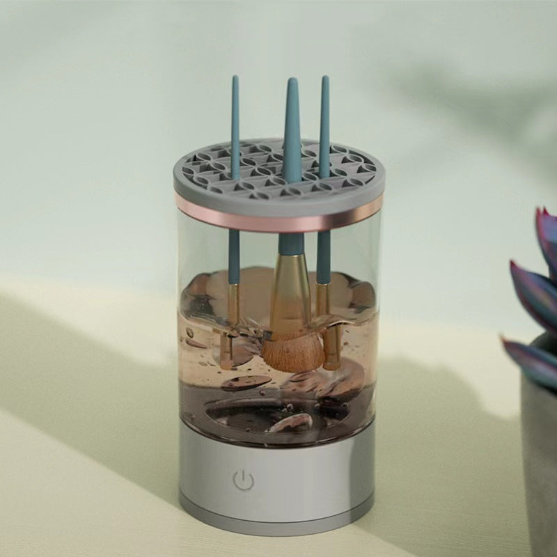 USB rechargeable brush cleaning machine close-up of motor