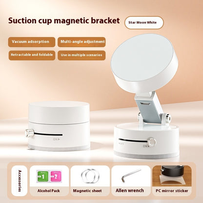 A2 vacuum suction car phone holder mounted on windshield