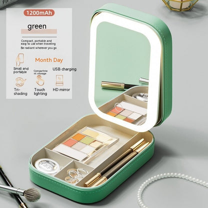 GlowCase makeup organizer full set with accessories