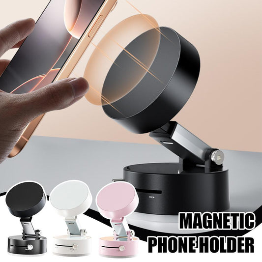 A2 Magnetic Car Phone Holder Mount – Cherry Blossom Pink front view