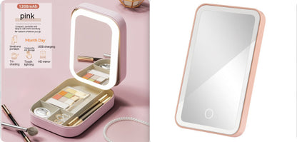 GlowCase LED makeup box USB powered all color variants