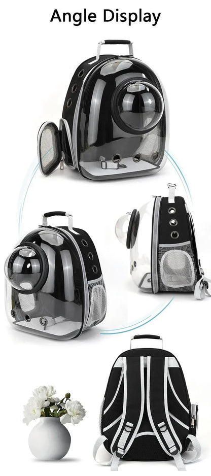 BubblePaw pet backpack airline travel cabin size compatible