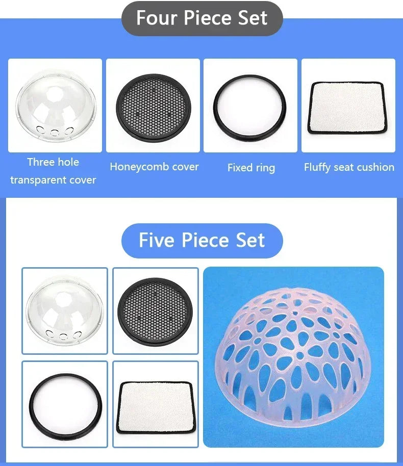 BubblePaw With Cover interchangeable covers set - four piece and five piece contents
