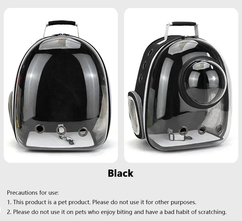 BubblePaw travel pet carrier suitable for cats and small dogs