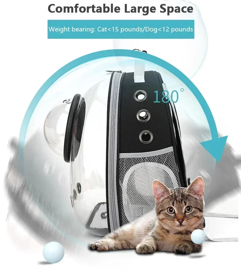 BubblePaw backpack dimensions 40x16x34cm size reference