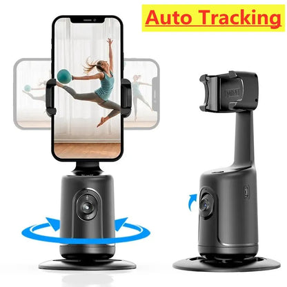 OrbitTrack AI 360° face tracking gimbal - Black