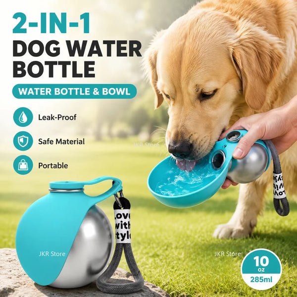 AeroPup | Stainless Steel Travel Water Bottle for Dogs